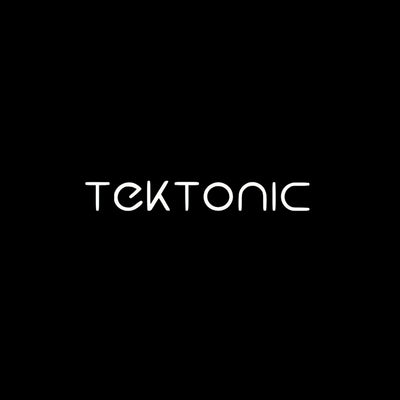 Tektonic logo on a black background