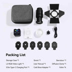 Ulanzi L3 RGB LED Waterproof Video Light Mini Magnetic Cube 2700K 7000K