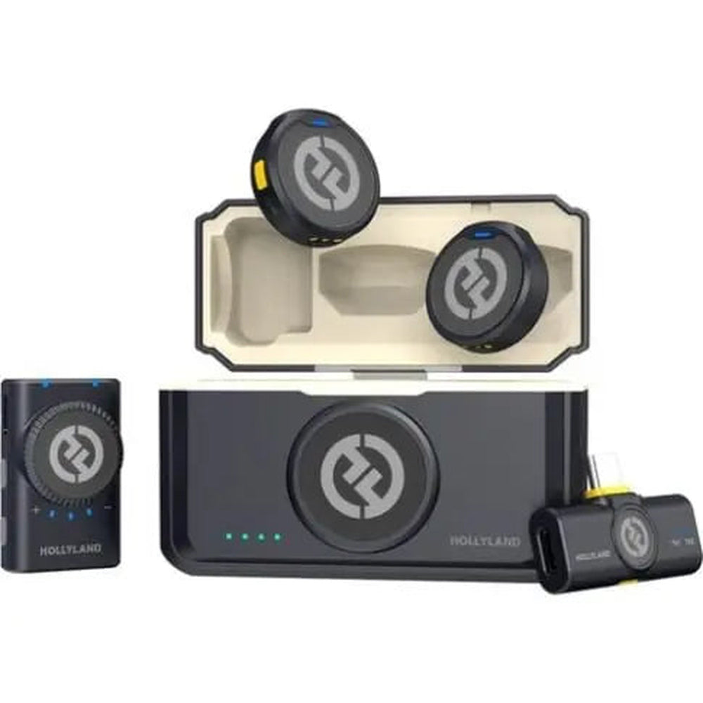 Hollyland LARK M2 Mini Combo dual wireless microphone kit