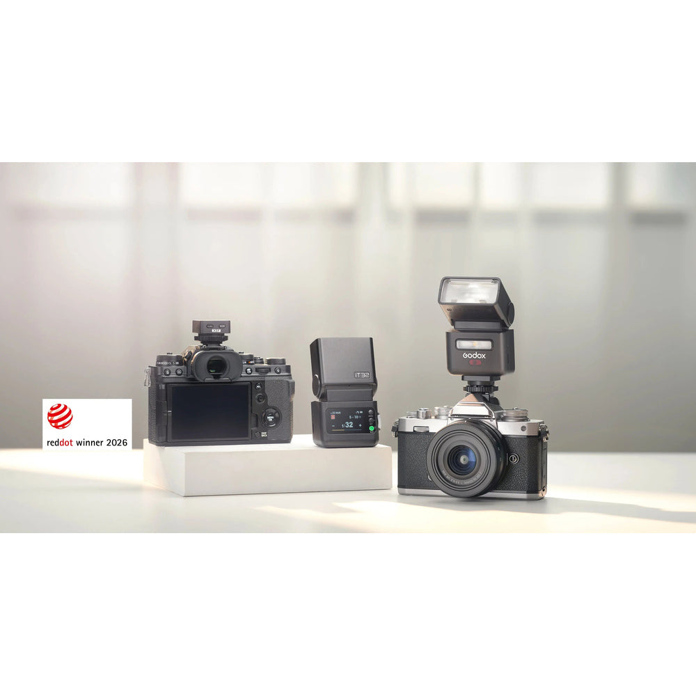 Godox iT32 TTL flash for Canon with X5-C wireless trigger