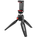 Manfrotto PIXI Mini Tripod with Universal Smartphone Clamp Black Manfrotto