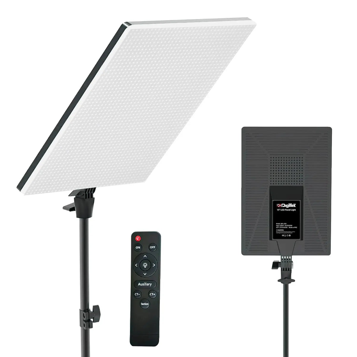 Digitek DPL 019 Ultra Slim Bi-Color 80W LED Panel Light with Remote Control Digitek