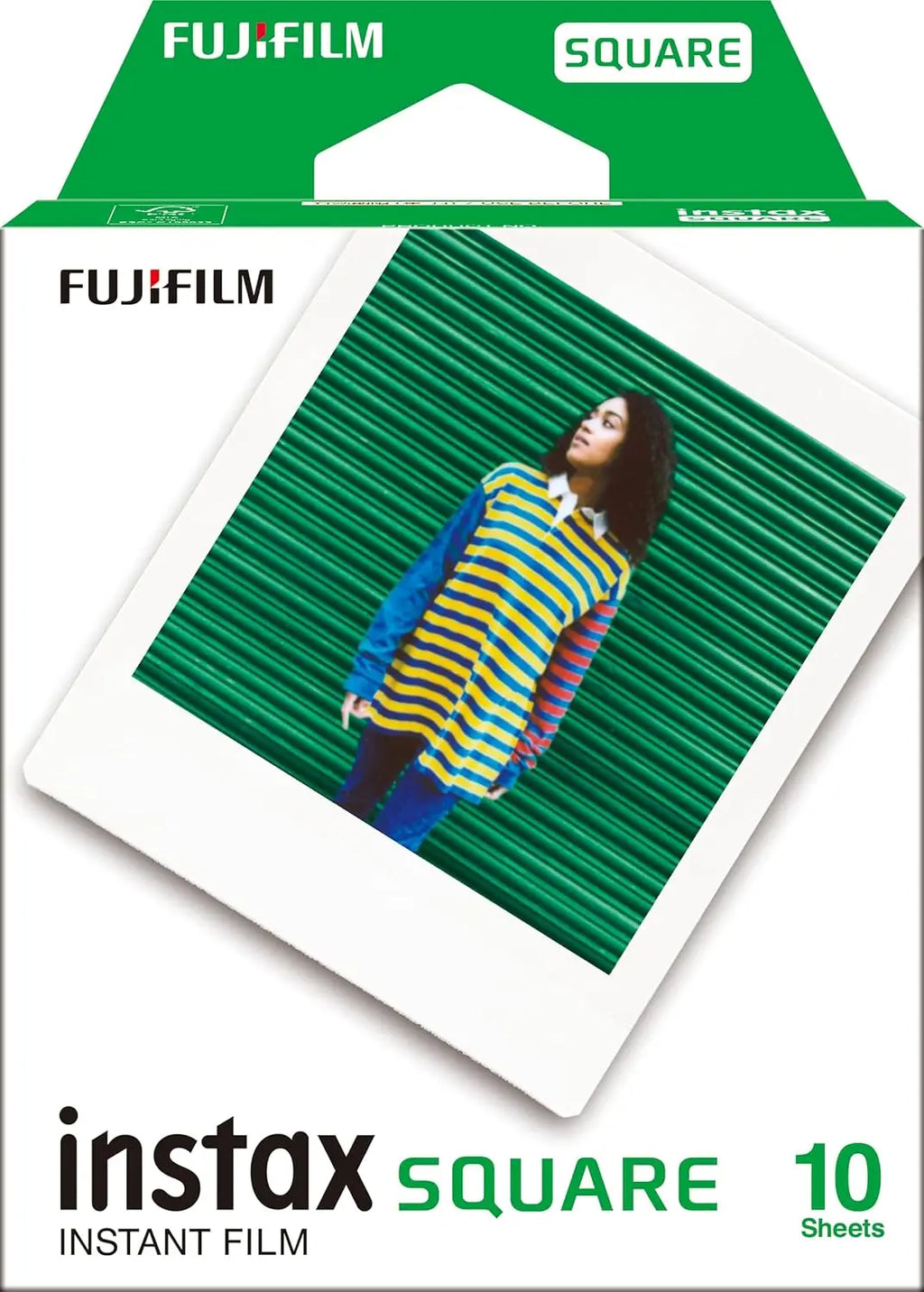 Fujifilm Instax Square Instant Film White Frame | 10 Exposures| Fujifilm