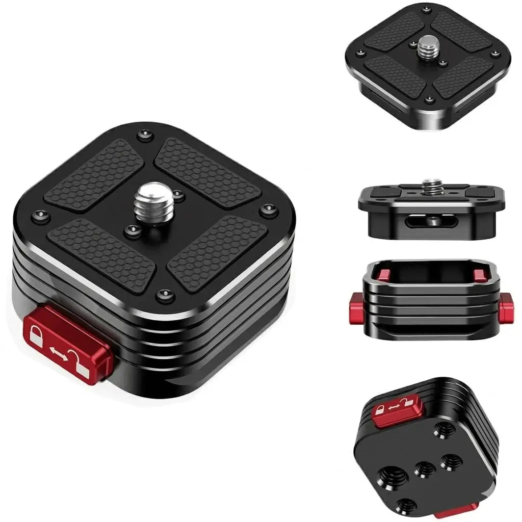 Claw Quick Release QR Plate Kit for DSLR and Mirrorless Cameras Rapid Connect Adapter TEKTONIC