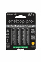 Panasonic Eneloop Pro AA Rechargeable Batteries BK-3HCCE/4BN 2550mAh Panasonic