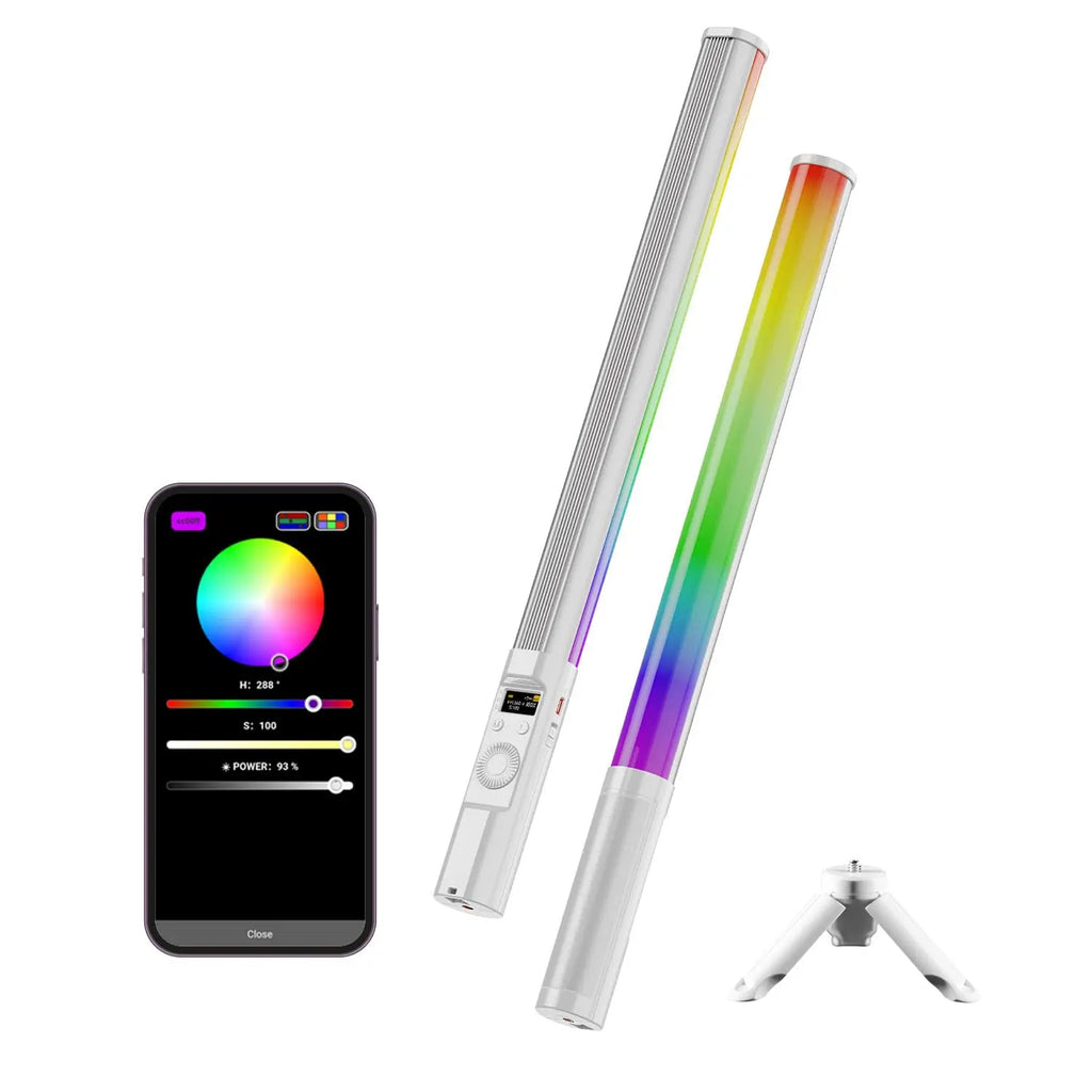 HIFFIN HF-225 RGB LED Stick Light 10W with RGB CCT HSI Mode Hiffin