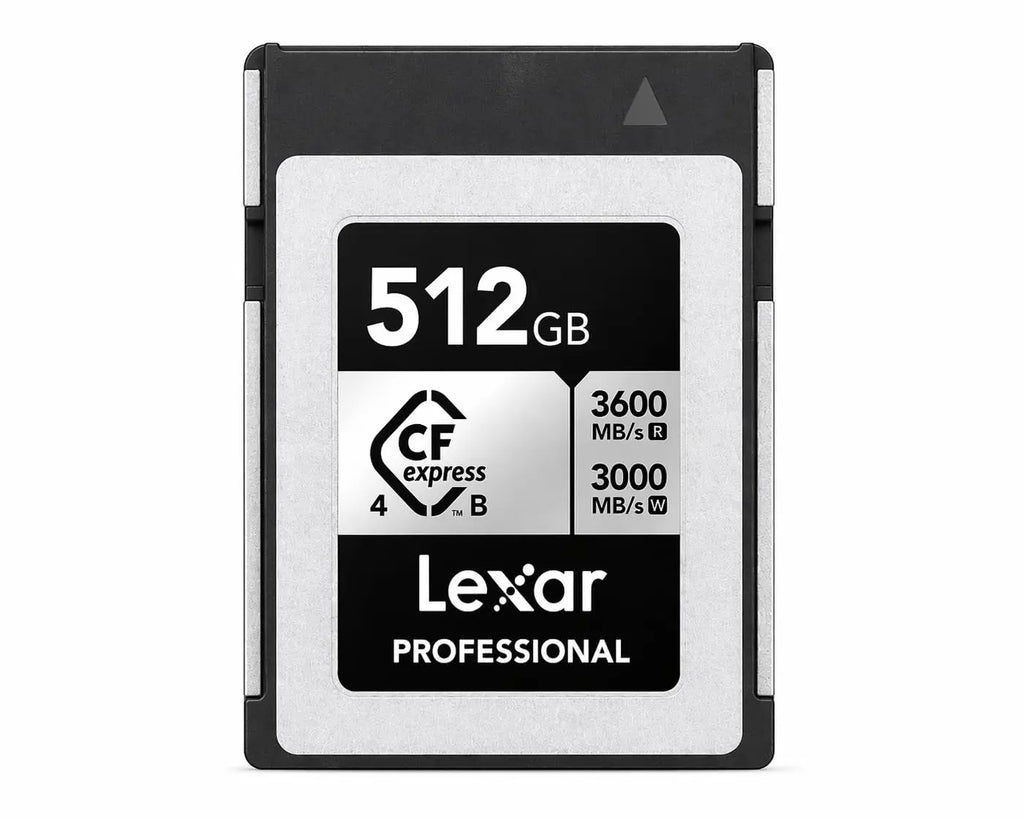 Lexar Professional Silver CFexpress 4 0 Type B Card 512GB Memory Card Lexar