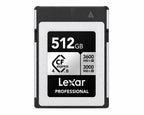 Lexar Professional Silver CFexpress 4 0 Type B Card 512GB Memory Card Lexar