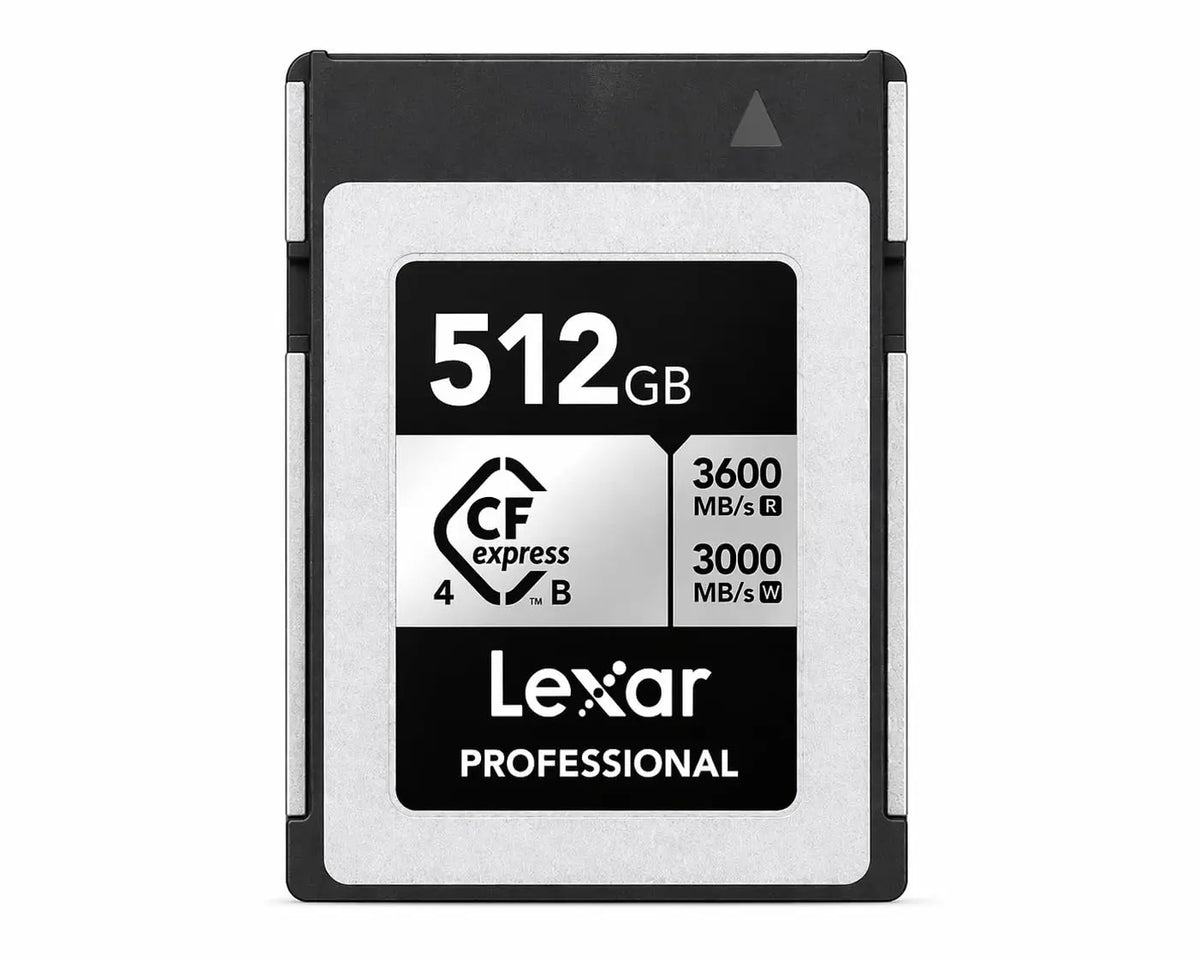 Lexar Professional Silver CFexpress 4 0 Type B Card 512GB Memory Card Lexar