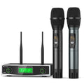 FIFINE K040 Dual Wireless Handheld Microphone System | UHF Cordless Dynamic Microphones with Dual-Channel Receiver Fifine