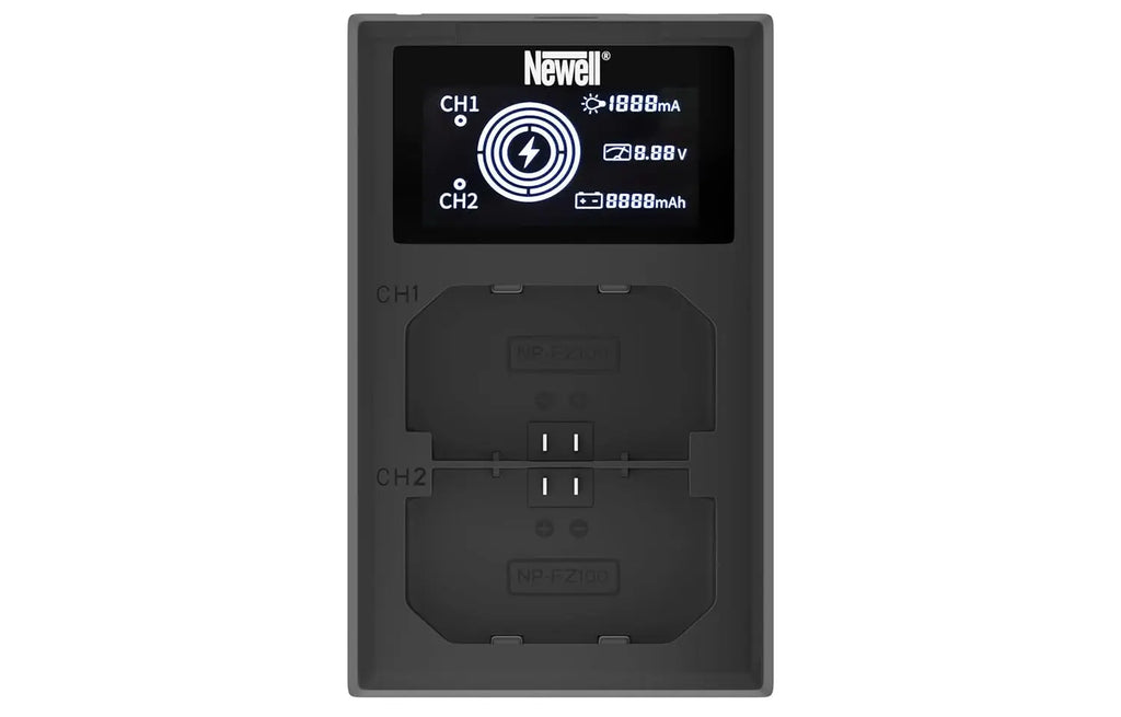 Newell USB C Charger FDL NPFZ100 Dual Battery Charging Station Newell