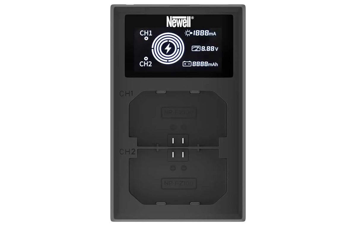 Newell USB C Charger FDL NPFZ100 Dual Battery Charging Station Newell