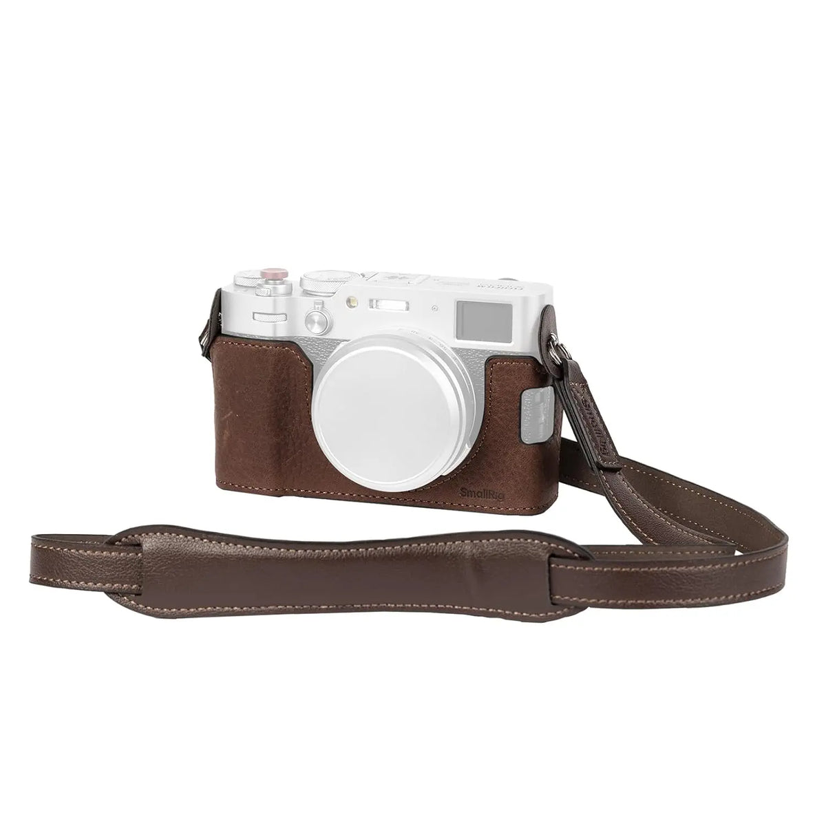 SmallRig Brown Leather Half Case Kit with Shoulder Strap 4699 SMALLRIG