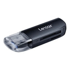 Lexar Dual-Slot USB-A Memory Card Reader | USB 3.2 Gen 1 SD & microSD Card Reader | Up to 104MB/s Transfer Speed Lexar
