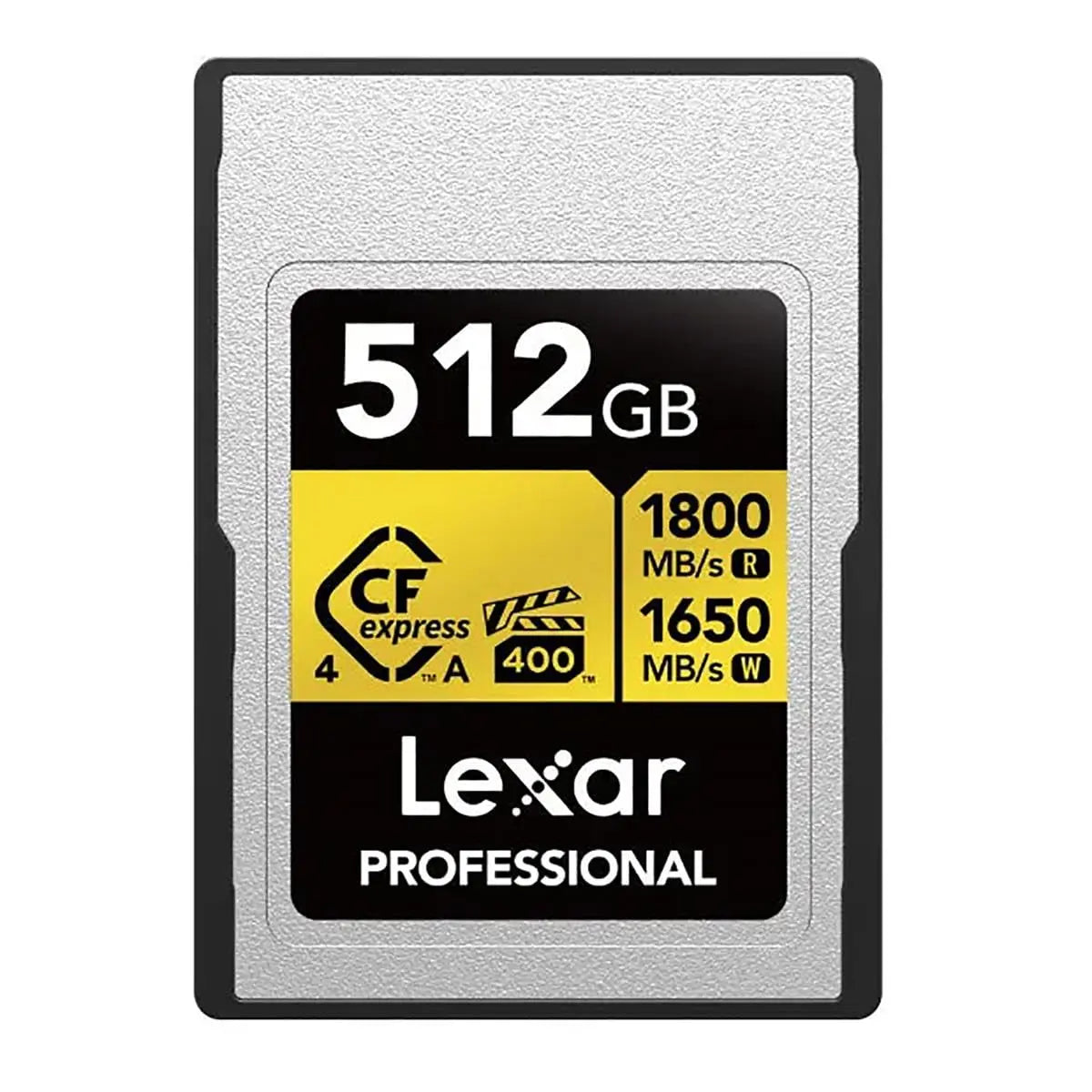 Lexar Professional GOLD Series 512GB CFexpress 4.0 Type A Memory Card Lexar