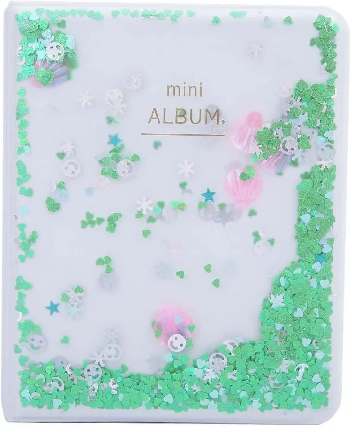 Tektonic Mini Photo Album 64 Pockets Green TEKTONIC