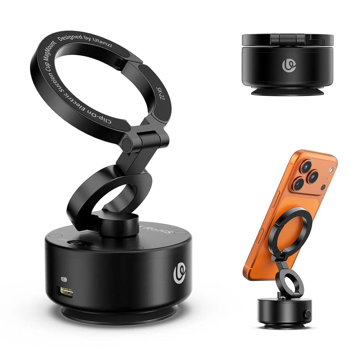 ULANZI SK22 Magnetic Car Mount Car Phone Holder Phone Mount Ulanzi