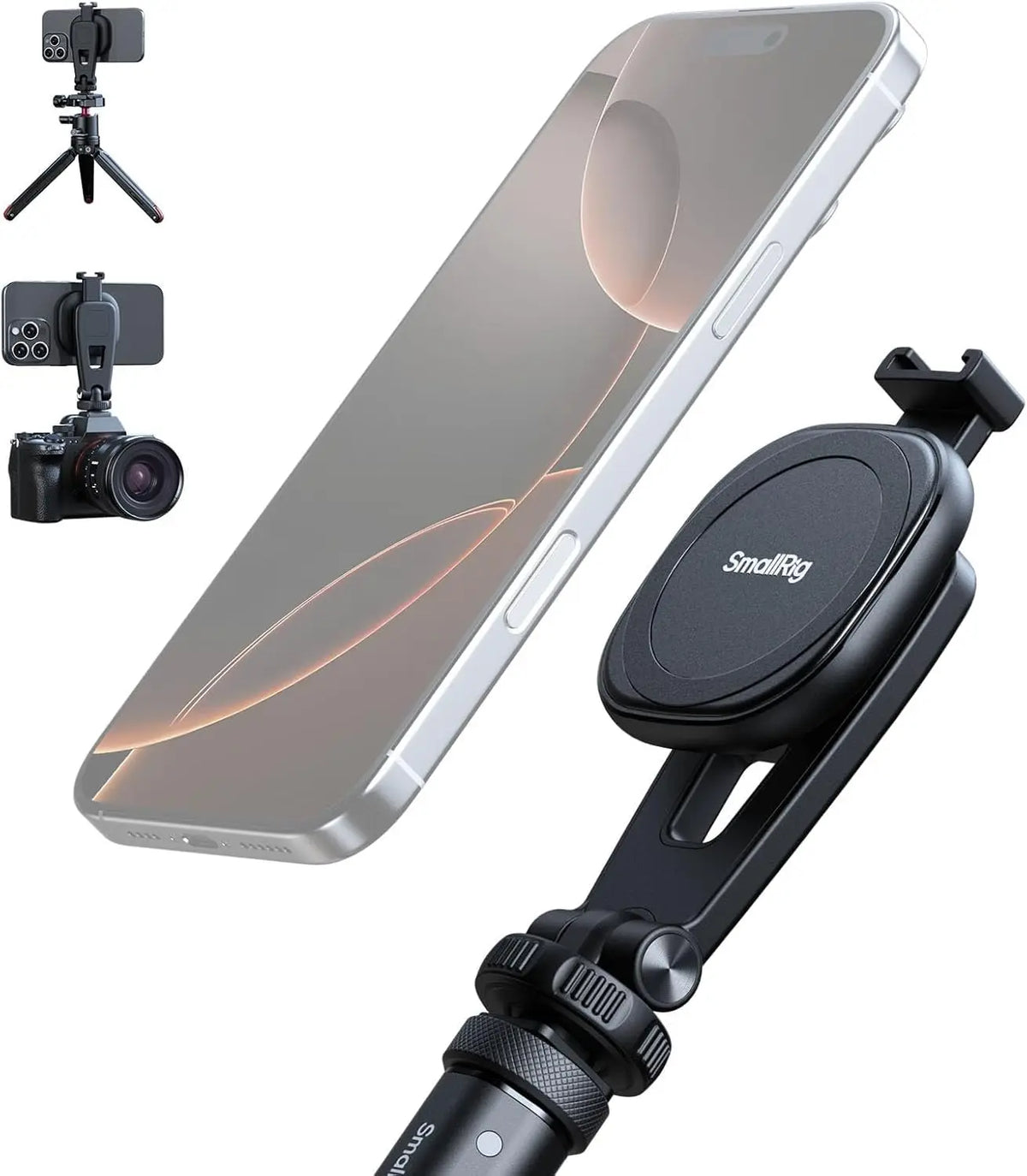 mallRig AC 10 Magnetic Phone Clamp with Cold Shoe 5283 SMALLRIG