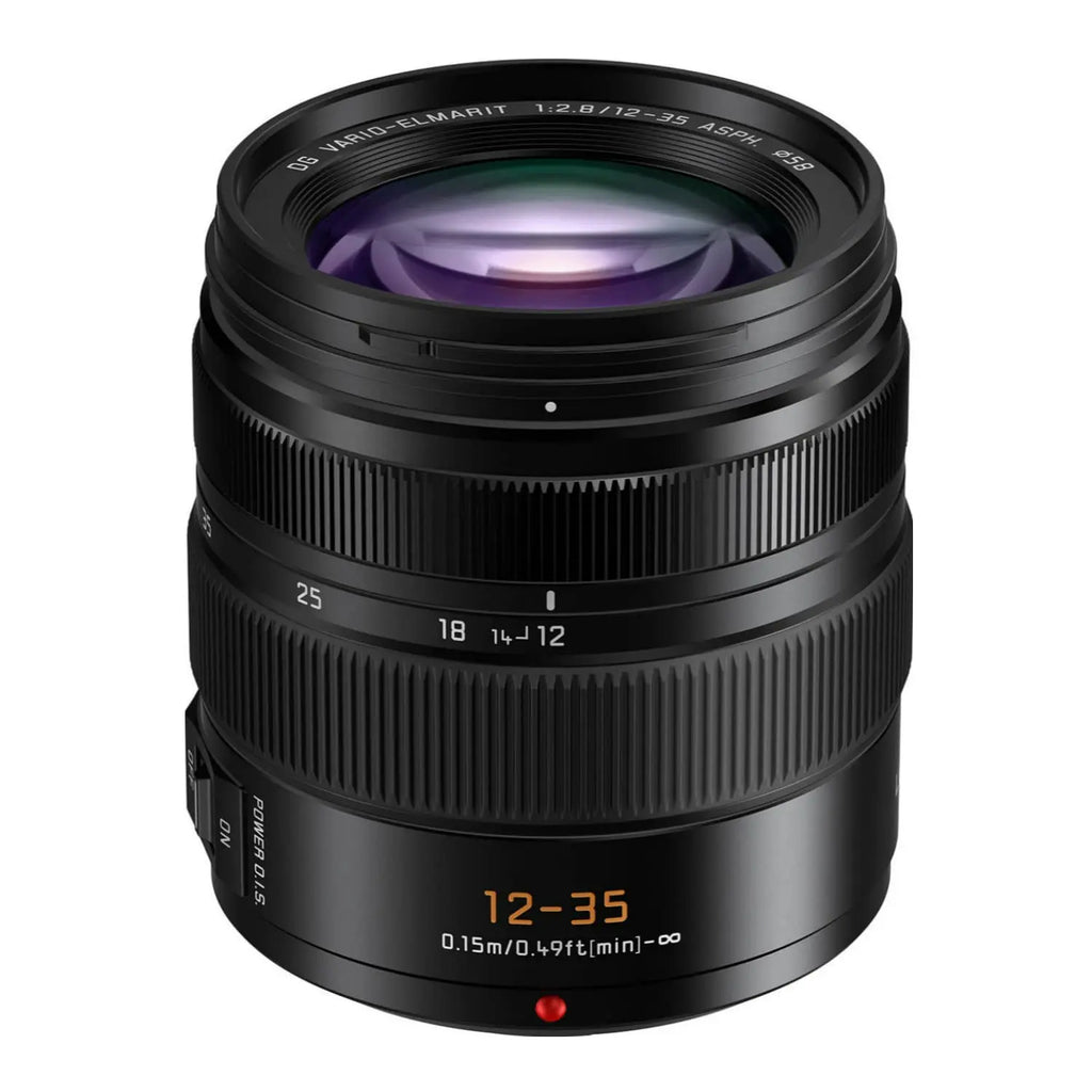 Panasonic Leica DG Vario-ELMARIT 12-35mm f/2.8 ASPH POWER O.I.S. Lens (H-ES12035) | Professional Standard Zoom Lens Panasonic