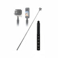 TEKTONIC 120cm Invisible Selfie Stick for Action Cameras Extendable Monopod TEKTONIC