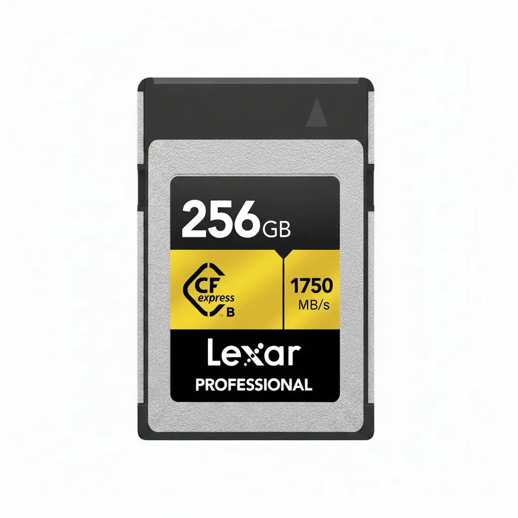 Lexar 256GB Professional CFexpress Type B Memory Card Gold Series Lexar