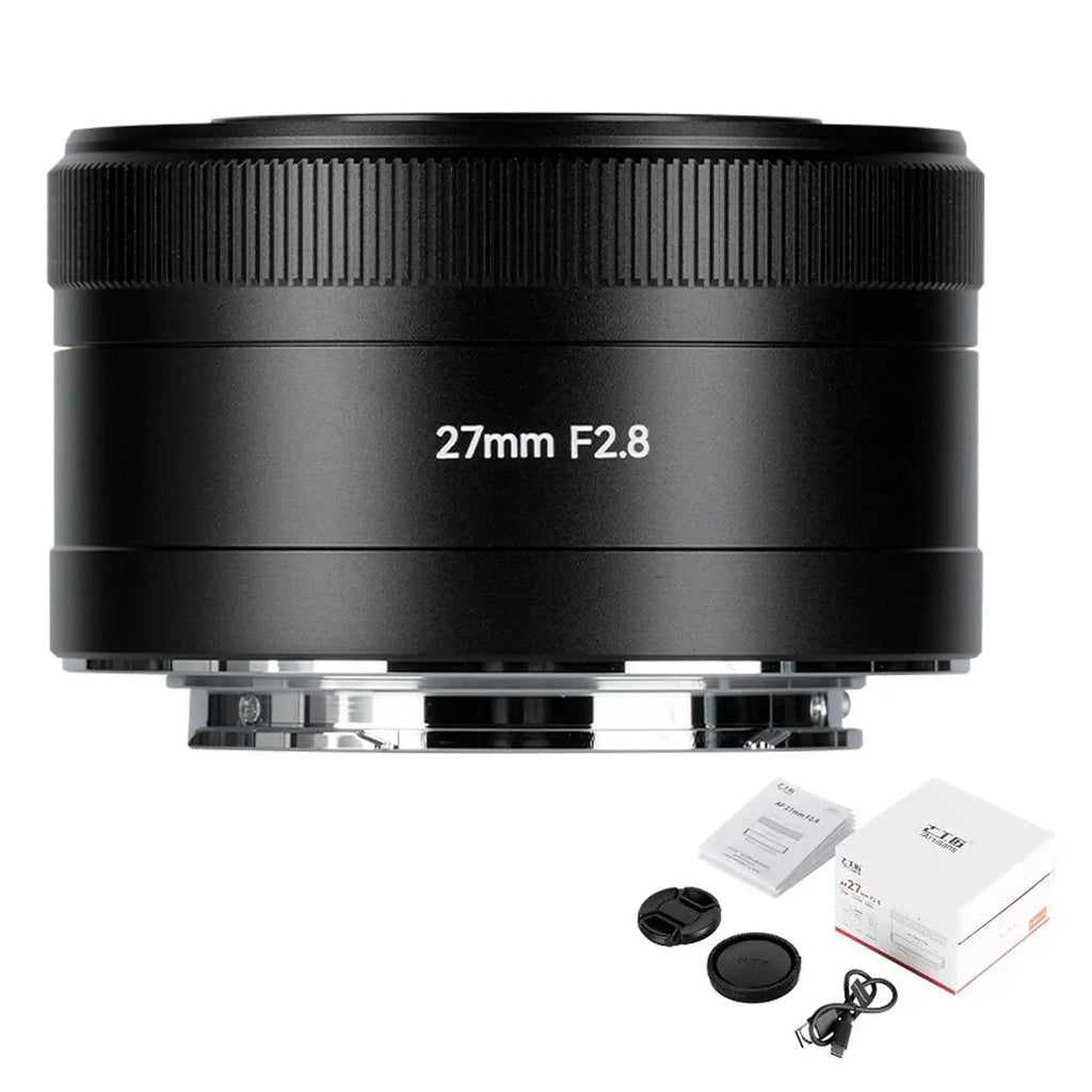 7Artisans AF 27mm F2.8 Prime Lens for Sony E Mount | Full-Frame Autofocus Lens with STM Motor 7ARTISANS