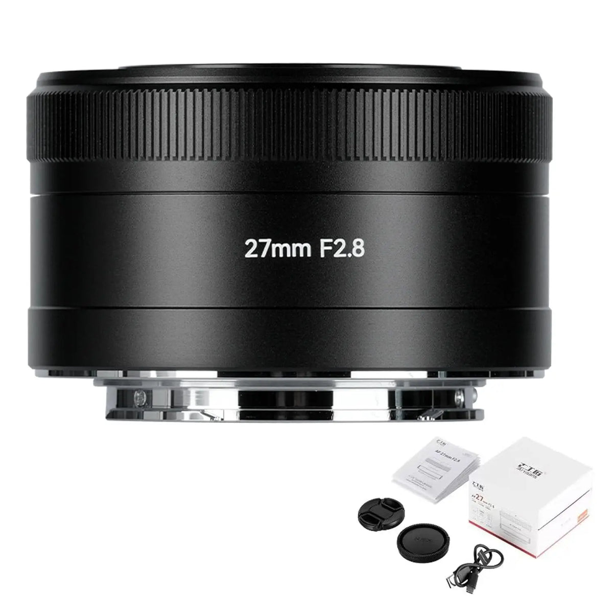 7Artisans AF 27mm F2.8 Prime Lens for Sony E Mount | Full-Frame Autofocus Lens with STM Motor 7ARTISANS