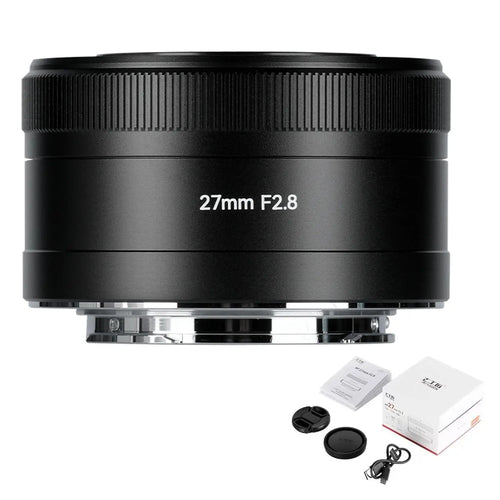 7Artisans AF 27mm F2.8 Prime Lens for Sony E Mount | Full-Frame Autofocus Lens with STM Motor 7ARTISANS