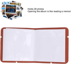 Tektonic Instant Camera Photo Album 28 Sheets Mini Brown TEKTONIC