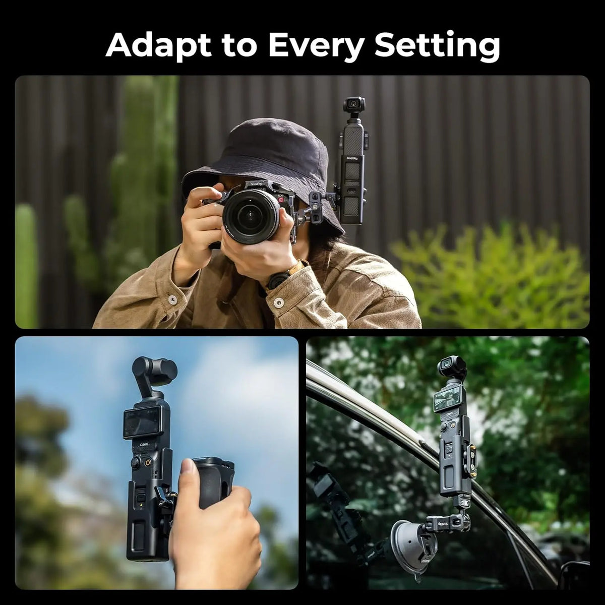SmallRig Extended Cage Kit for DJI Osmo Pocket 3 5117 SMALLRIG