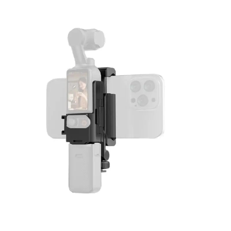 TEKTONIC Phone Holder Mount for DJI Pocket 3/4, Smartphone Clamp Adapter