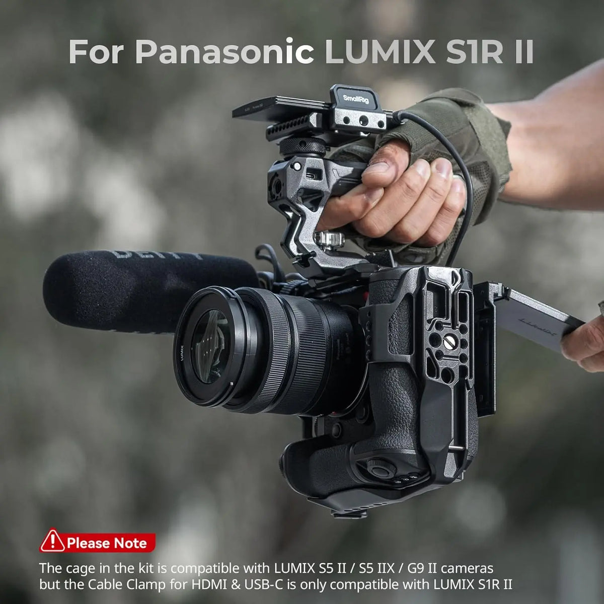 SmallRig S1R II Cage Kit for Panasonic LUMIX S1R II 4903 SMALLRIG