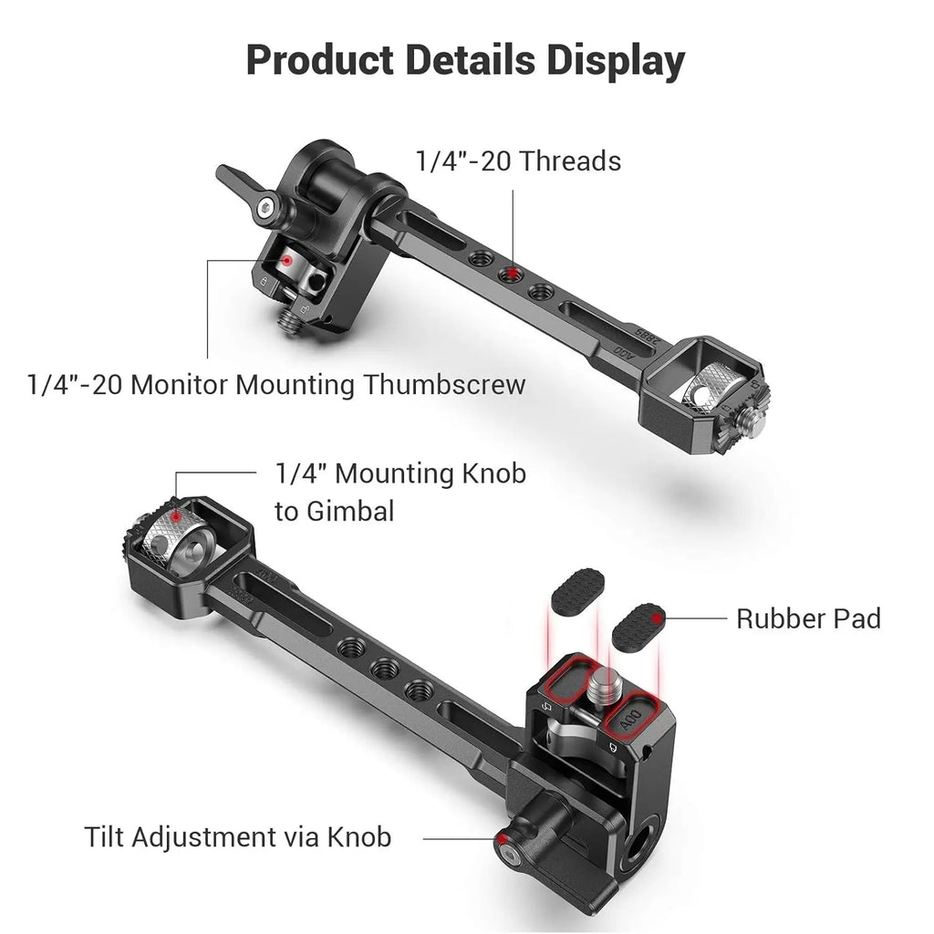 SmallRig Adjustable Camera Monitor Mount for Gimbals 2889 SMALLRIG