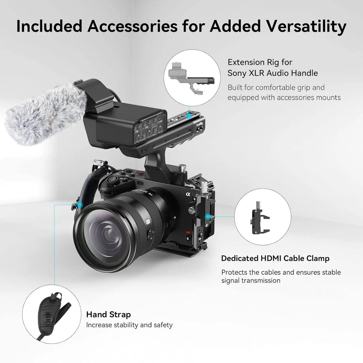 SmallRig Handheld Cage Kit 4184 for Sony FX30 FX3 SR-4184B SMALLRIG