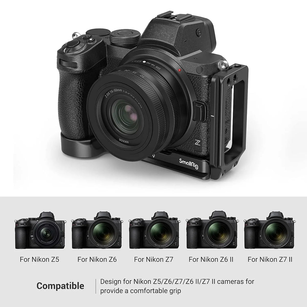 SmallRig L Bracket for Nikon Z5 Z6 Z7 Z6II Z7II Camera 2947 SMALLRIG
