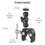 SmallRig Crab Shaped Clamp Magic Arm 2164 SMALLRIG