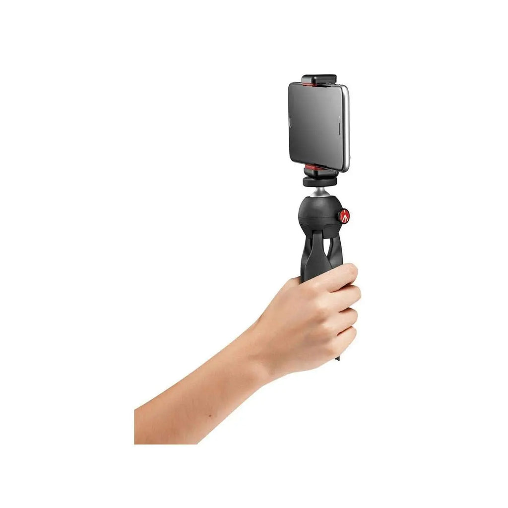 Manfrotto PIXI Mini Tripod with Universal Smartphone Clamp Black Manfrotto