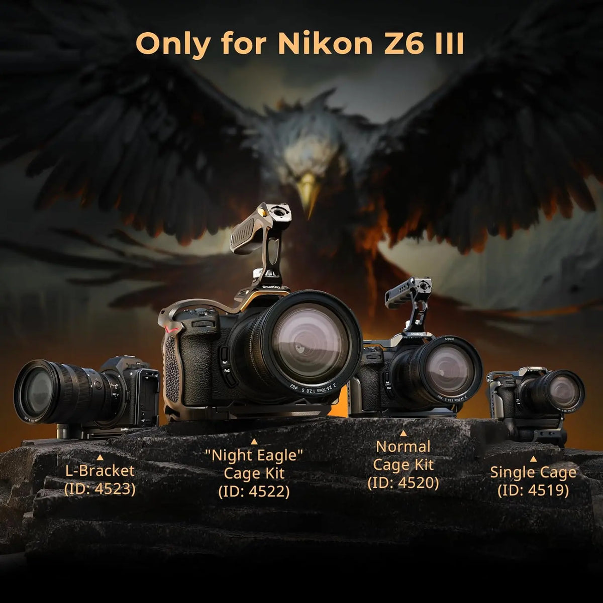 SmallRig Z6 III Camera Cage Kit 4520 for Nikon Z6 III SMALLRIG