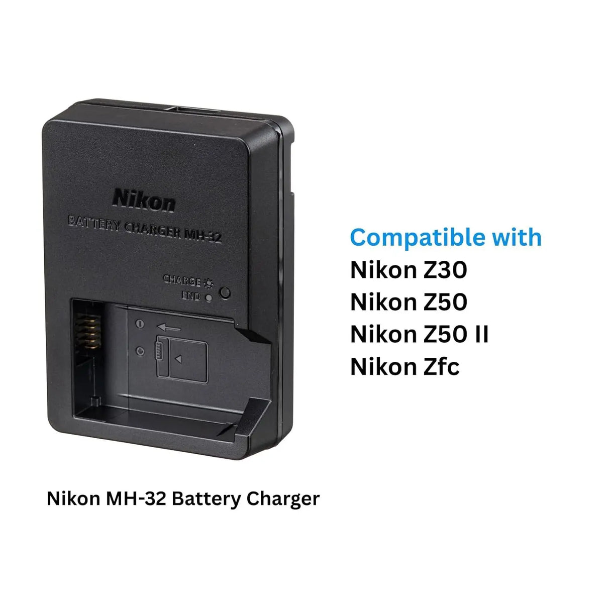 Nikon MH-32 Battery Charger Compatible Nikon