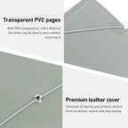 Tektonic Instant Camera Photo Album 28 Sheets Grey Mini TEKTONIC