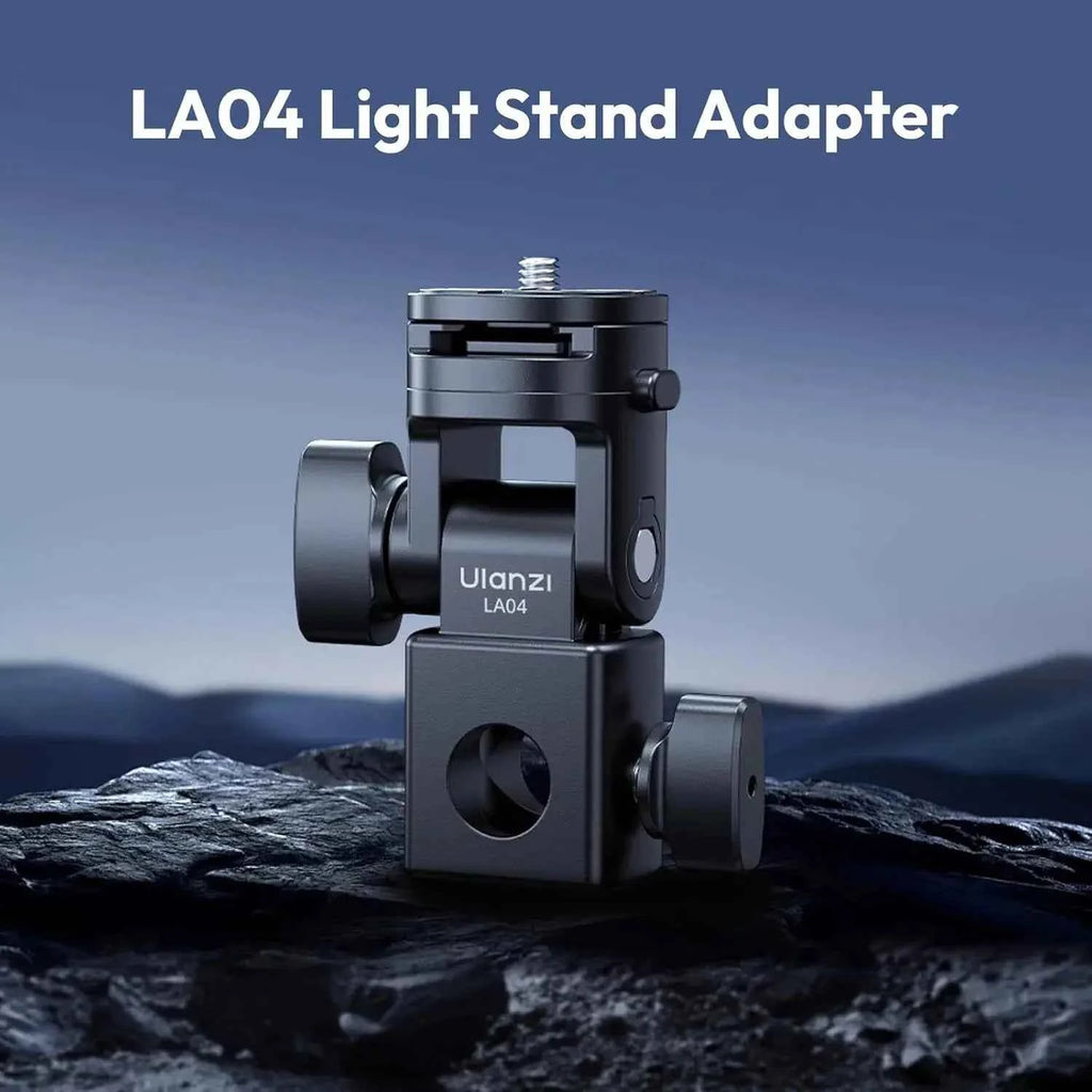 Ulanzi LA04 Light Stand Mount Adapter Quick Release Tilt Head
