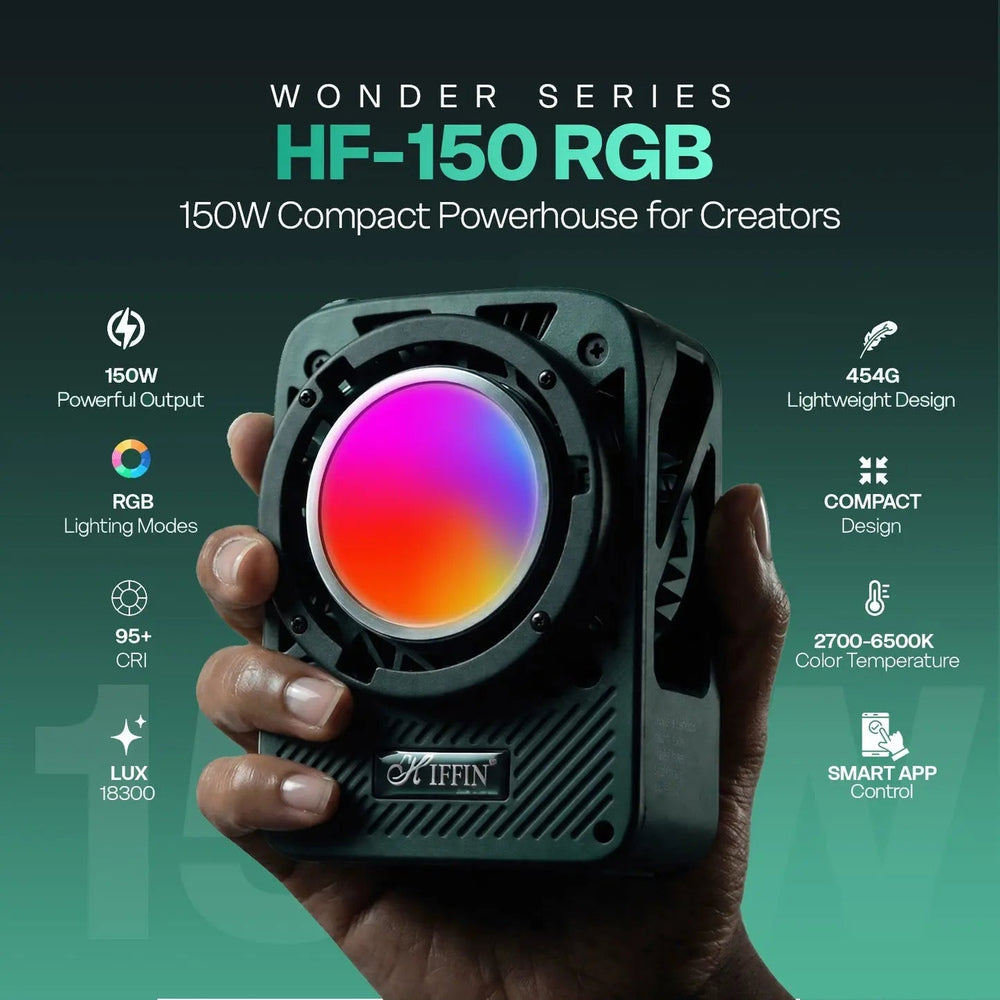 HIFFIN HF-150 RGB 150W studio LED video light