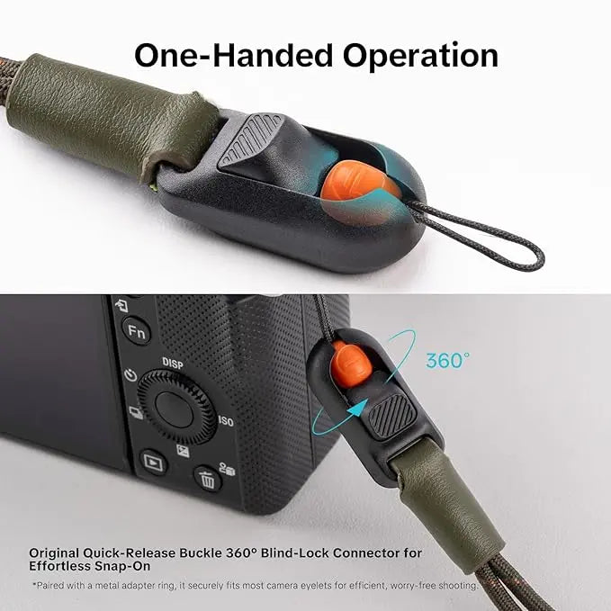PGYTECH Camera Hand Strap Slim Quick Release Adjustable Secure Wrist Strap PGYTECH