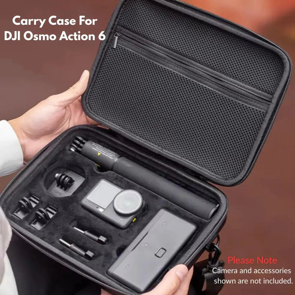 TEKTONIC Carrying Case for DJI Osmo Action 3 Action 4 Action 5 Pro Action 6 and Accessories TEKTONIC
