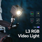 Ulanzi L3 RGB LED Waterproof Video Light Mini Magnetic Cube 2700K 7000K