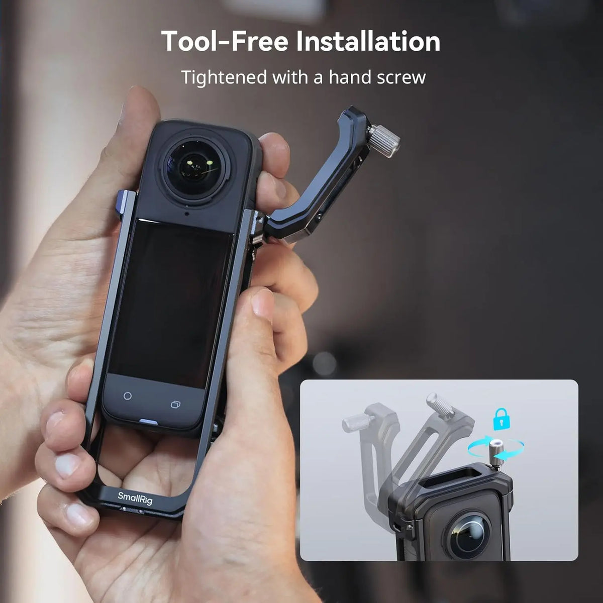 SmallRig Cage for Insta360 X4 Aluminum Protective Case 4278 SMALLRIG