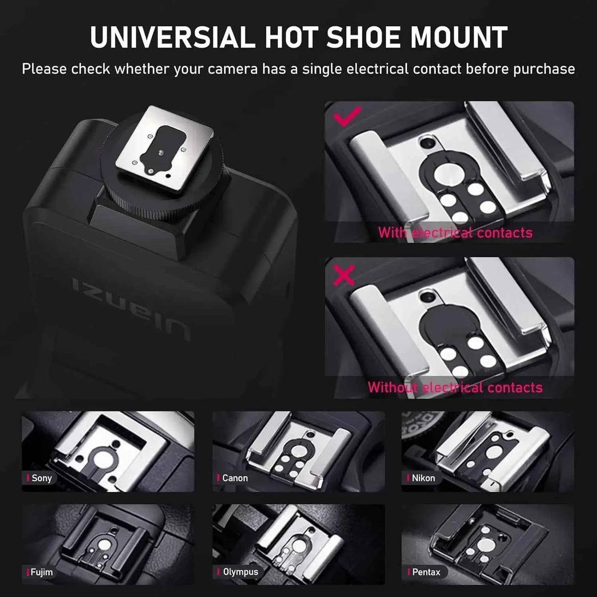 Ulanzi VIJIM F32 Camera Flash Speedlite GN32 5600K, Hot Shoe Mount