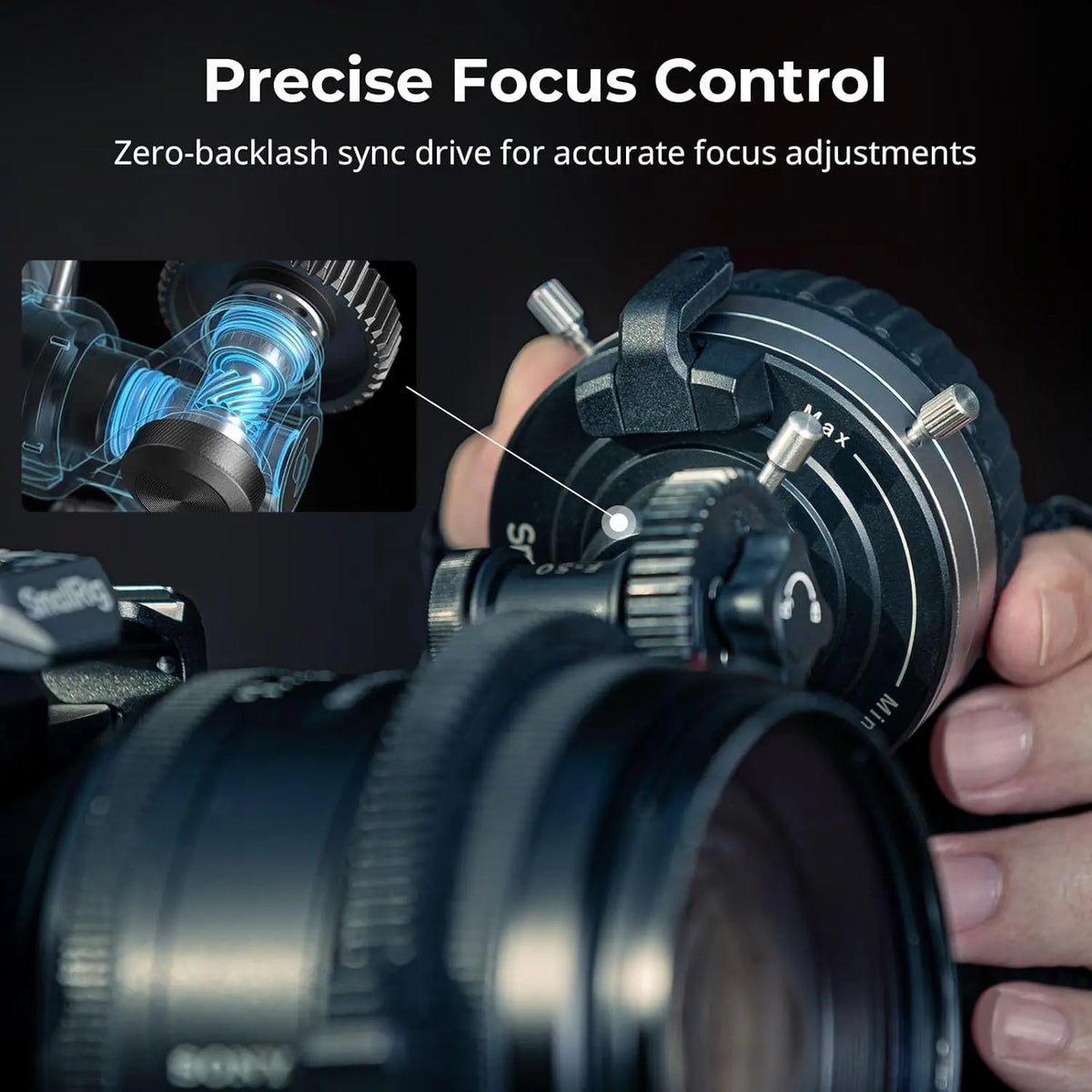 SmallRig Follow Focus F50 Precision Lens Control System 4745 SMALLRIG