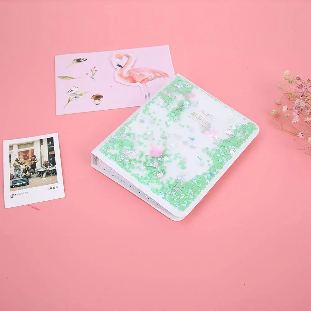 Tektonic Mini Photo Album 64 Pockets Green TEKTONIC