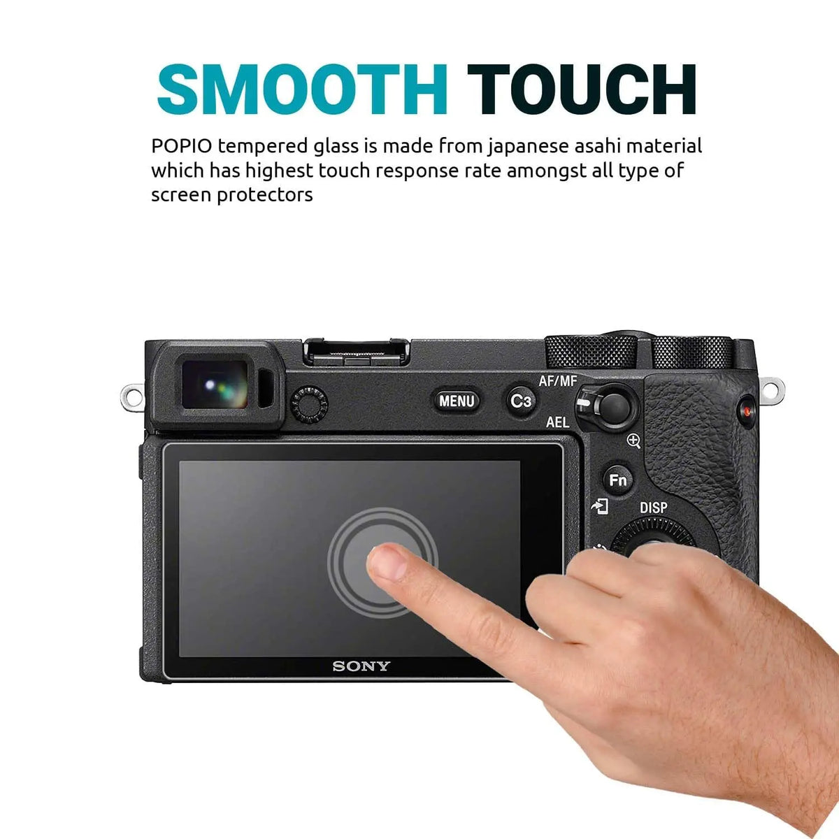 TEKTONIC Smart Screen Protector for Sony Alpha Cameras TEKTONIC